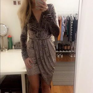 Velvet Bodycon Homecoming Dress